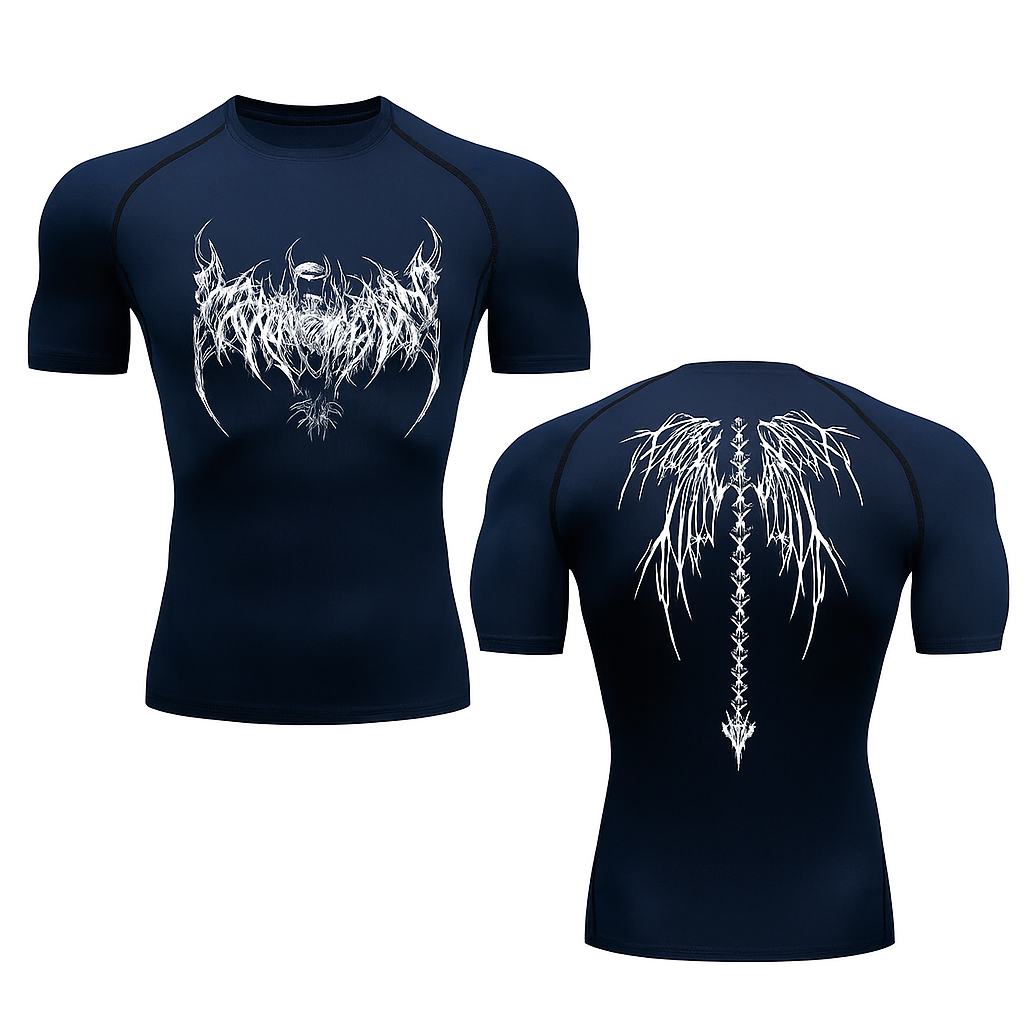 Skelton wing compression shirt