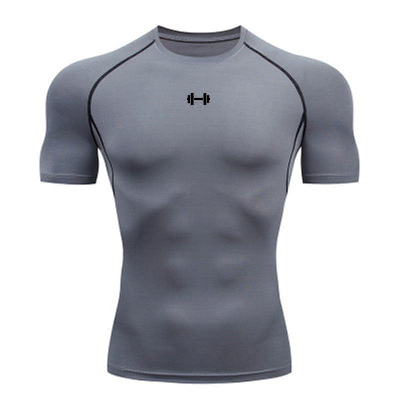 Dumbbell compression shirt