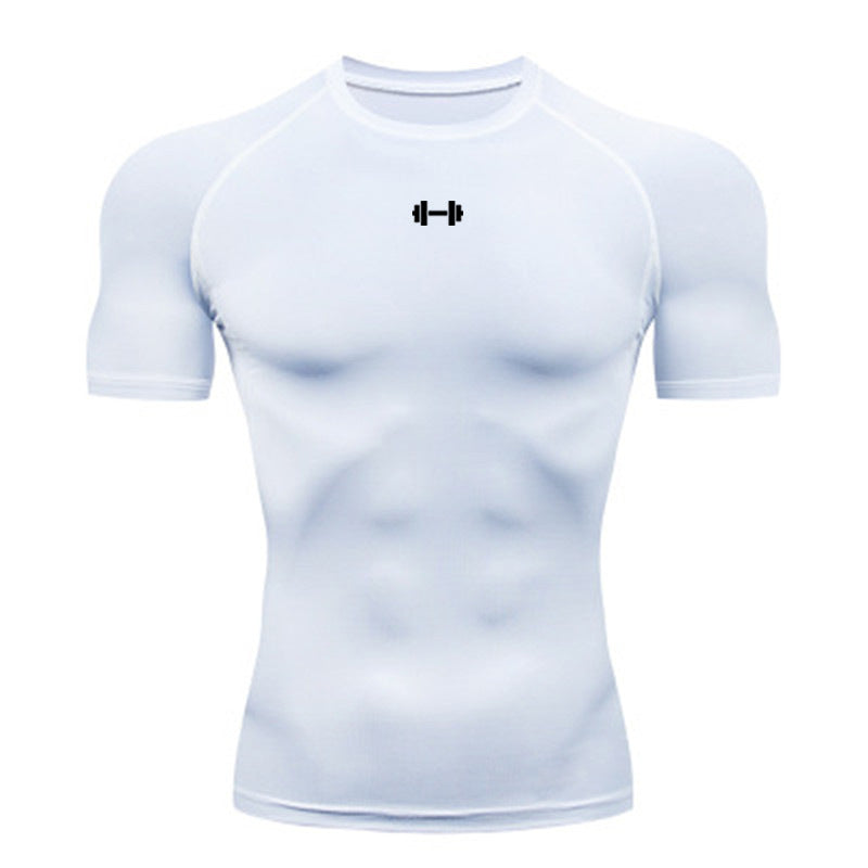 Dumbbell compression shirt