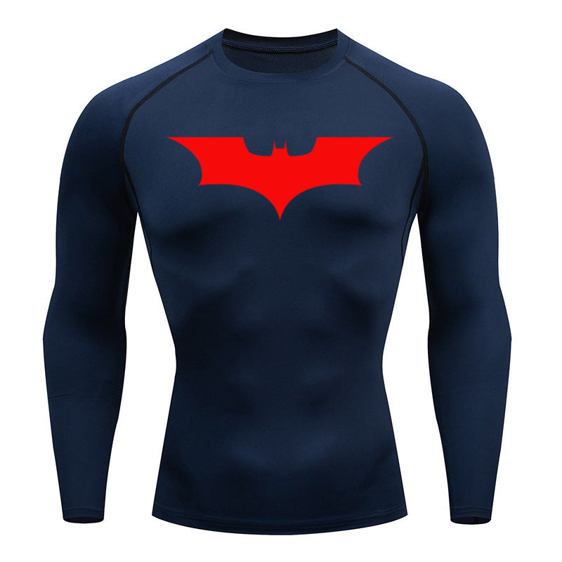 Bat long sleeve compression shirt