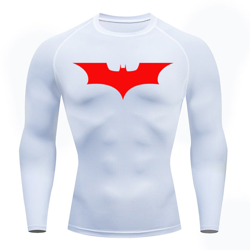 Bat long sleeve compression shirt