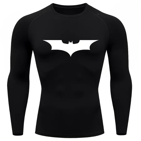 Bat long sleeve compression shirt