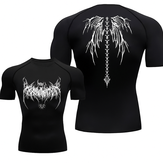 Skelton wing compression shirt