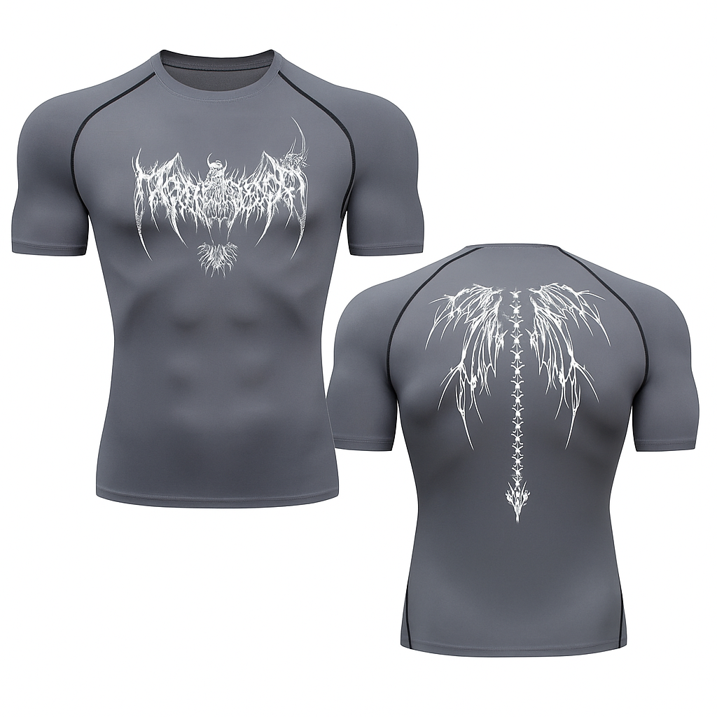 Skelton wing compression shirt