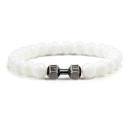 Dumbbell bracelet