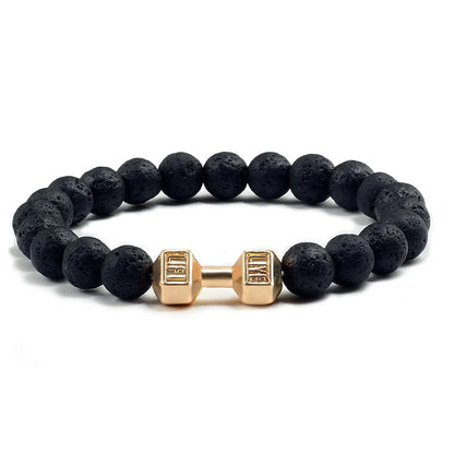 Dumbbell bracelet