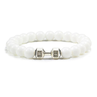 Dumbbell bracelet