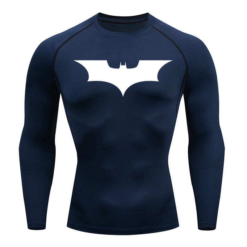 Bat long sleeve compression shirt