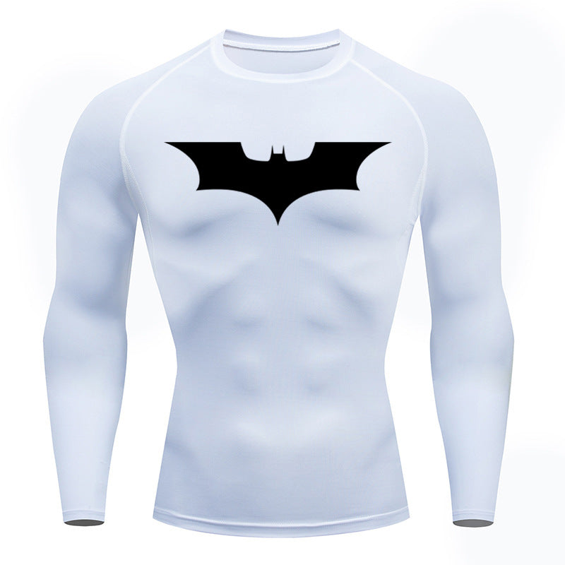 Bat long sleeve compression shirt