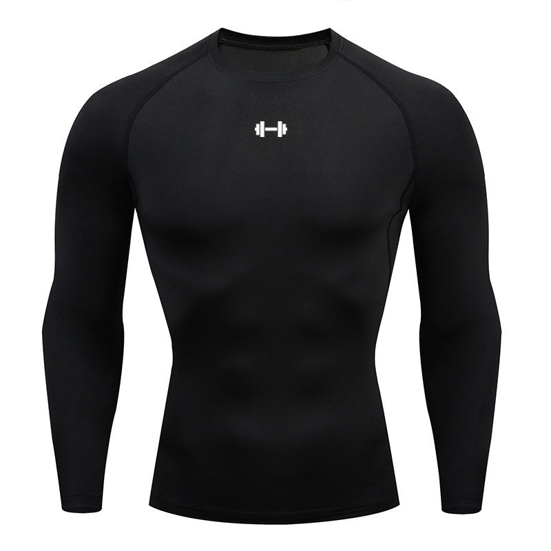 Dumbbell long sleeve compression shirt